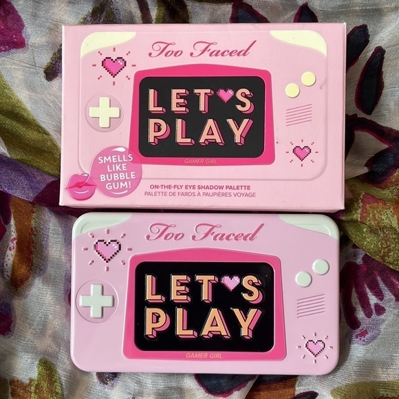 Brand New Too Faced Eye Shadow Set of Three Chocolate Bar Let’s Play Major Love - Picture 5 of 16